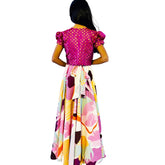Delta Dream Long Frock and Banaras Over Coat